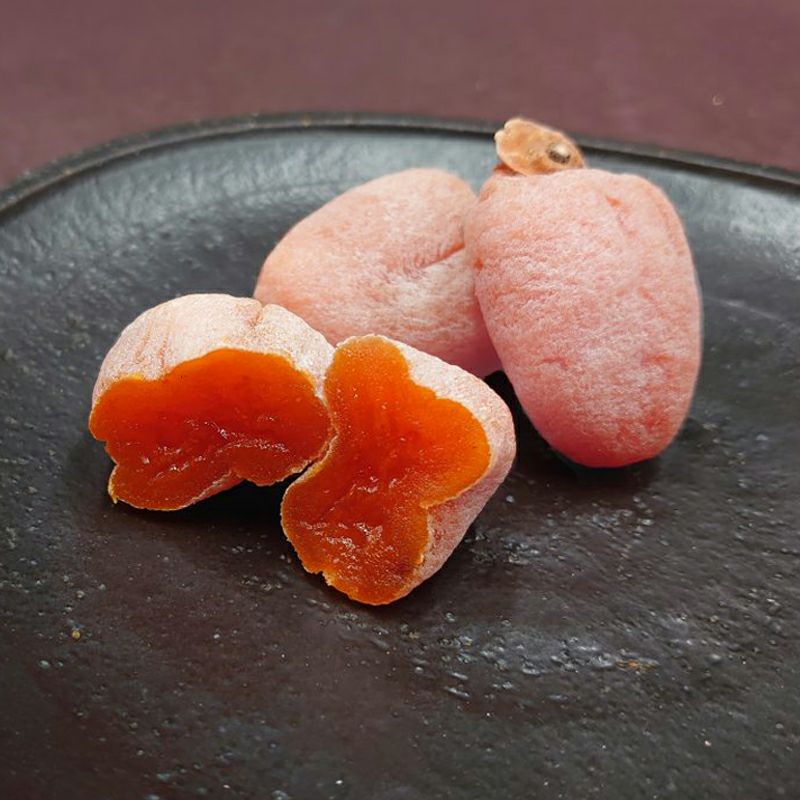 小玉 市田柿 ×2 市田柿の店柿八「プレミアム市田柿」9個(木箱) 限定20箱 販売期間：2月