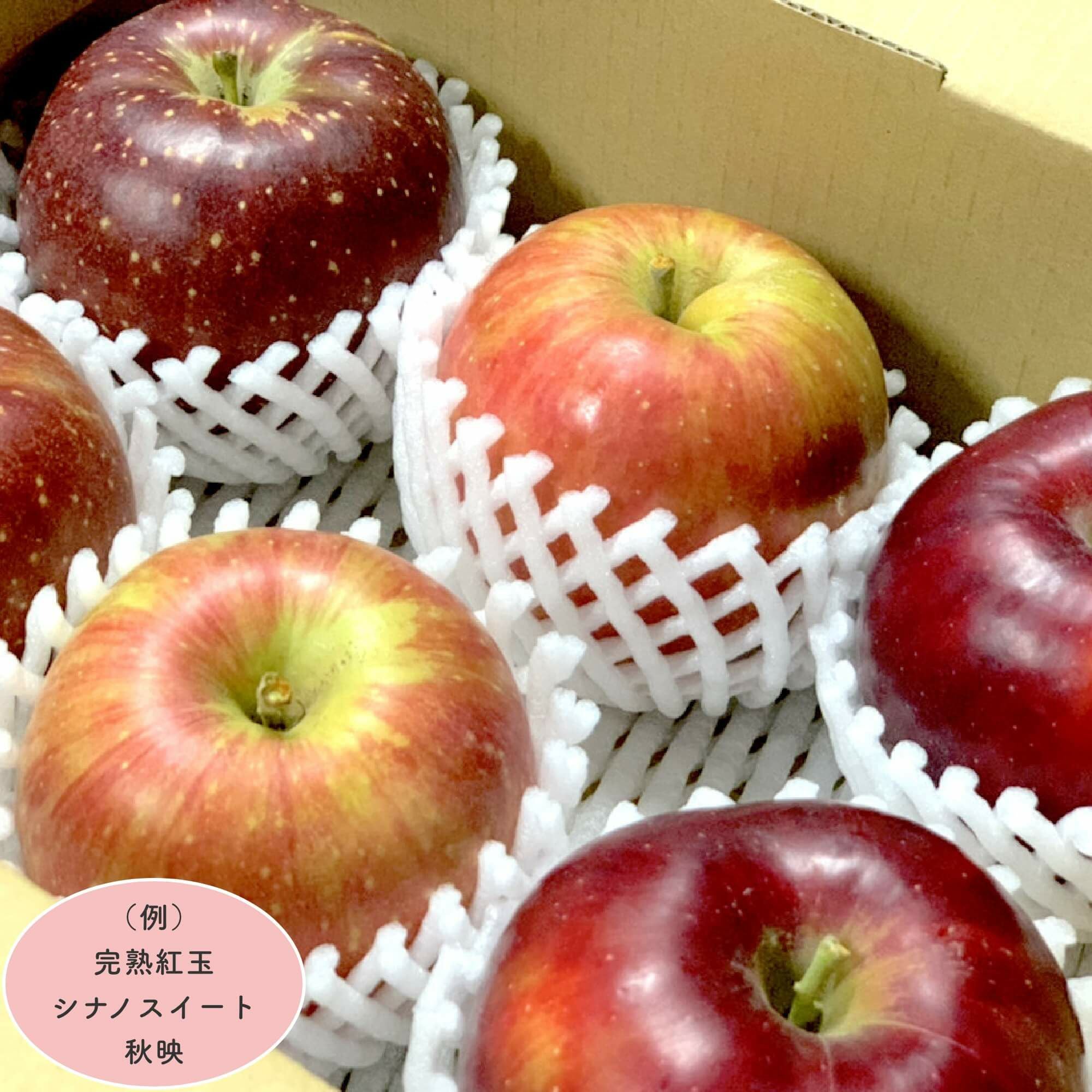 店長おすすめ旬のりんご3種セット | COCORO FARM VILLAGE